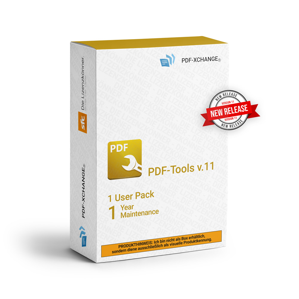 PDF-Xchange PDF-Tools v.11 1 User ml ESD/Lizenz Vv+1YM