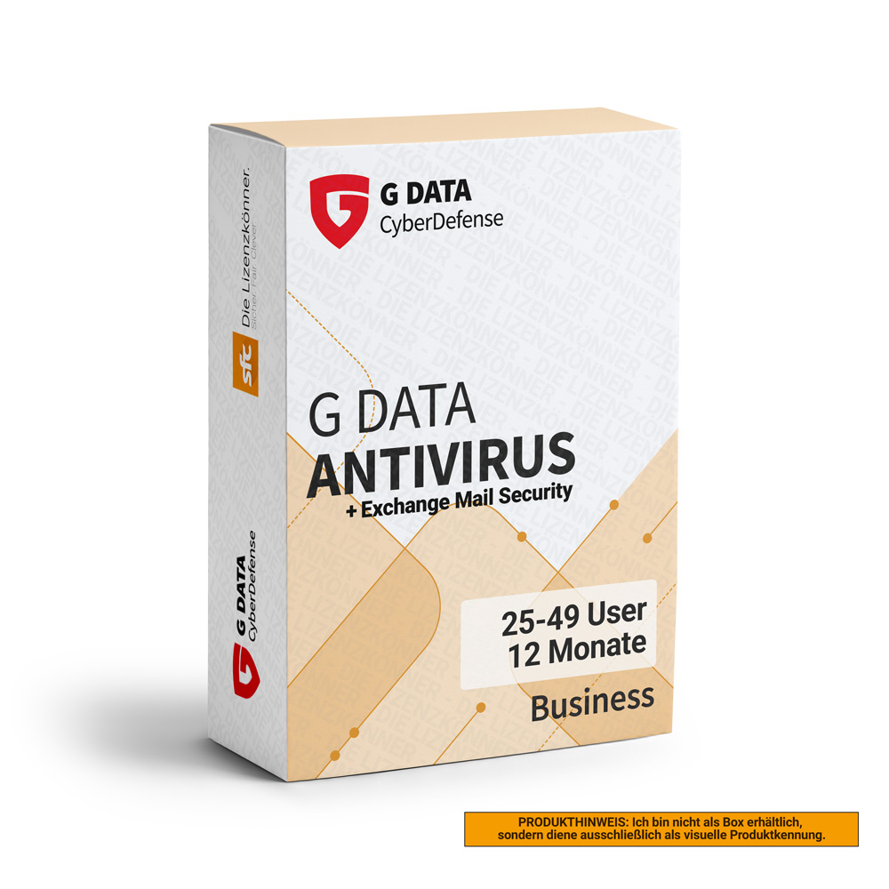 G DATA Antivirus Business +MS 025-049 Vv+1YM